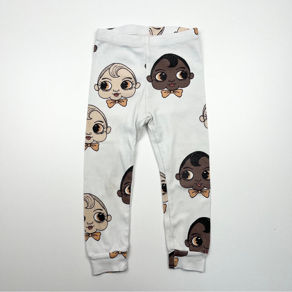 Mini Rodini faces leggings